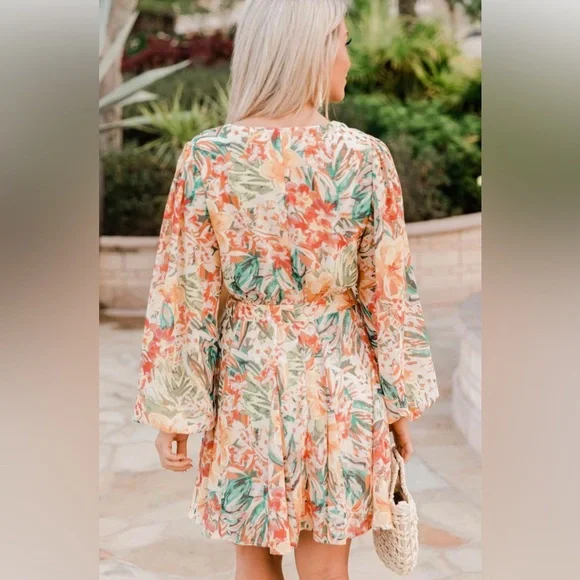 Tropical cutout dress - Picture 4 of 7